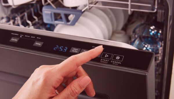 Start button of dishwasher