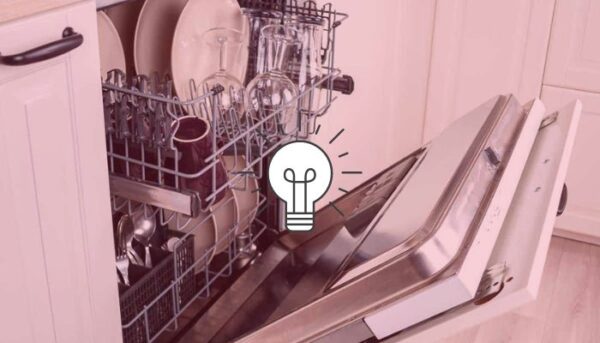 Sanitize light blinking on Whirlpool dishwasher