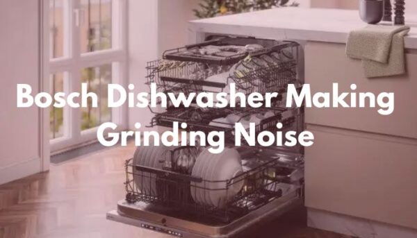 Bosch dishwasher is creating grinding noises